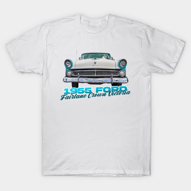 1955 Ford Fairlane Crown Victoria T-Shirt by Gestalt Imagery